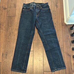 Old Navy Blue Straight Jeans Classic Style